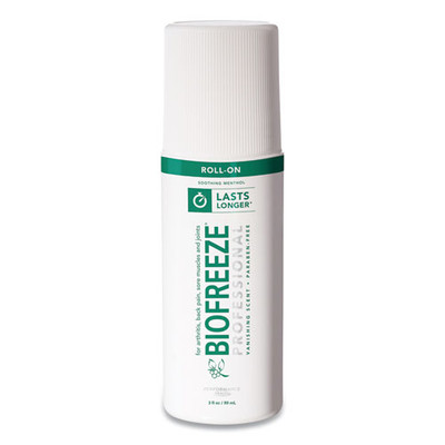 Professional Green Roll-on Topical Analgesic Pain Reliever, 3 Oz Roll-on Professional Green Roll-on Topical Analgesic Pain Reliever, 3 Oz Roll-on