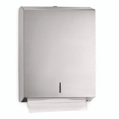 Vertical C-fold/multi-fold Paper Towel Dispenser, 14.5 X 4 X 11.2, Brushed Stainless Steel Vertical C-fold/multi-fold Paper Towel Dispenser, 14.5 X 4 X 11.2, Brushed Stainless Steel
