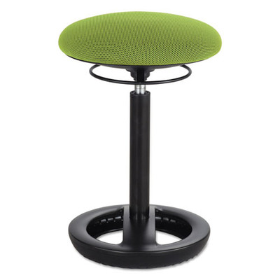 Twixt Desk Height Ergonomic Stool, Supports Up To 250 Lb, 22.5" Seat Height, Green Seat, Black Base Twixt Desk Height Ergonomic Stool, Supports Up To 250 Lb, 22.5" Seat Height, Green Seat, Black Base