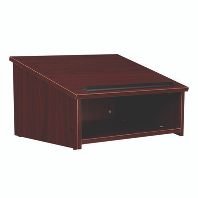 Tabletop Lectern, 23.75 X 19.88 X 13.75, Mahogany Tabletop Lectern, 23.75 X 19.88 X 13.75, Mahogany