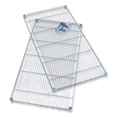 Industrial Extra Shelf Pack, 36w X 24d X 1.5h, Steel, Metallic Gray, 2/pack Industrial Extra Shelf Pack, 36w X 24d X 1.5h, Steel, Metallic Gray, 2/pack