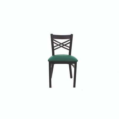 X Series Chair, Supports Up To 300 Lb, 18" Seat Height, Green Seat, Black Back, Black Base X Series Chair, Supports Up To 300 Lb, 18" Seat Height, Green Seat, Black Back, Black Base