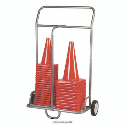 Combination Equipment Cart, Metal, 132 Lb Capacity, 16 X 32 X 48, Silver Combination Equipment Cart, Metal, 132 Lb Capacity, 16 X 32 X 48, Silver