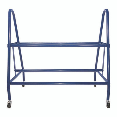 Heavy-duty Deluxe Ball Cart, Metal, 132 Lb Capacity, 17.5 X 38 X 35.75, Blue Heavy-duty Deluxe Ball Cart, Metal, 132 Lb Capacity, 17.5 X 38 X 35.75, Blue