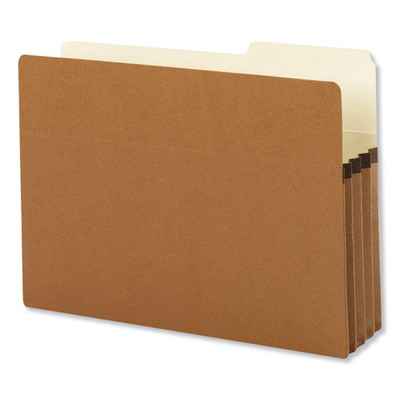 Redrope Drop Front File Pockets, 3.5" Expansion, Legal Size, Redrope, 25/box - VISSMD74088