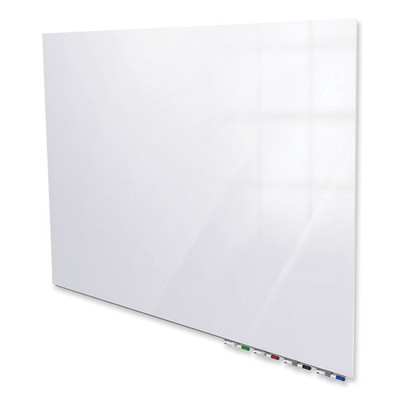 Aria Low-profile Frameless Magnetic Glassboard, 96" X 48", White Surface Aria Low-profile Frameless Magnetic Glassboard, 96" X 48", White Surface