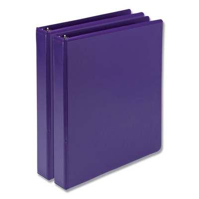 Earths Choice Biobased Durable Fashion View Binder, 3 Rings, 1" Capacity, 11 X 8.5, Purple, 2/pack Earths Choice Biobased Durable Fashion View Binder, 3 Rings, 1" Capacity, 11 X 8.5, Purple, 2/pack