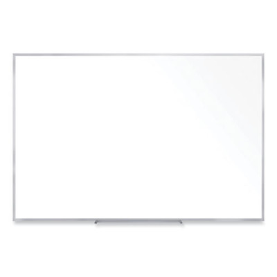Non-magnetic Whiteboard With Aluminum Frame, 96.63" X 48.47", White Surface, Satin Aluminum Frame Non-magnetic Whiteboard With Aluminum Frame, 96.63" X 48.47", White Surface, Satin Aluminum Frame
