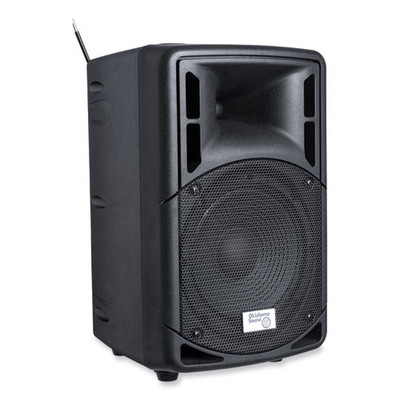 Wireless Pa System With Wireless Tie Clip Microphone, 40 W, Black Wireless Pa System With Wireless Tie Clip Microphone, 40 W, Black