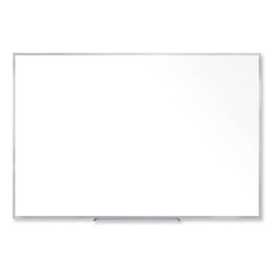 Non-magnetic Whiteboard With Aluminum Frame, 60.63" X 48.47", White Surface, Satin Aluminum Frame Non-magnetic Whiteboard With Aluminum Frame, 60.63" X 48.47", White Surface, Satin Aluminum Frame