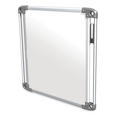 Nexus Double-sided Portable Whiteboard Tablet, 27.88" X 27.88", White Surface, Satin Aluminum Frame Nexus Double-sided Portable Whiteboard Tablet, 27.88" X 27.88", White Surface, Satin Aluminum Frame