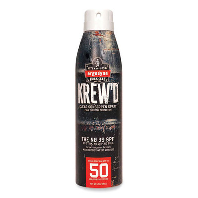 Krewd 6353 Spf 50 Sunscreen Spray, 5.5 Oz Can Krewd 6353 Spf 50 Sunscreen Spray, 5.5 Oz Can
