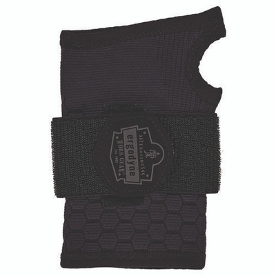 Proflex 680 Wrist Support Sleeve With Single Strap, Small, Fits Left Hand/right Hand, Black