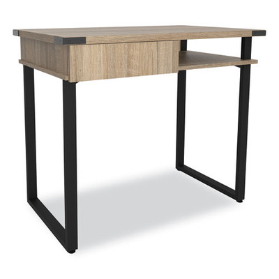Mirella Soho Desk With Drawer, 36.25" X 22.25" X 30", Black Mirella Soho Desk With Drawer, 36.25" X 22.25" X 30", Black