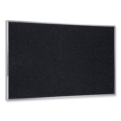 Aluminum-frame Recycled Rubber Bulletin Boards, 36" X 24", Confetti Surface, Satin Aluminum Frame Aluminum-frame Recycled Rubber Bulletin Boards, 36" X 24", Confetti Surface, Satin Aluminum Frame