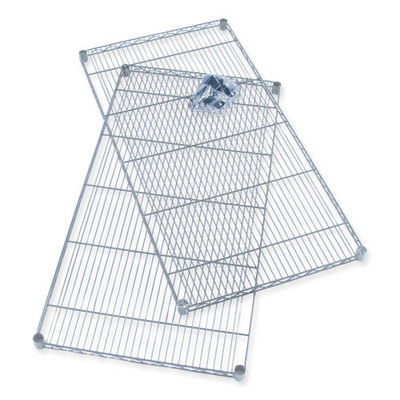 Industrial Extra Shelf Pack, 36w X 18d X 1.5h Steel, Metallic Gray, 2/pack Industrial Extra Shelf Pack, 36w X 18d X 1.5h Steel, Metallic Gray, 2/pack
