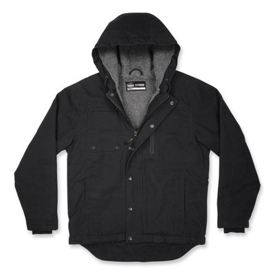 N-ferno 6468 Duck Canvas Work Jacket, X-large, Black N-ferno 6468 Duck Canvas Work Jacket, X-large, Black