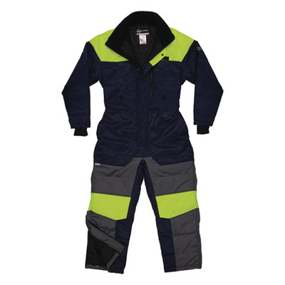 N-ferno 6475 Insulated Freezer Coverall, 4x-large, Navy N-ferno 6475 Insulated Freezer Coverall, 4x-large, Navy