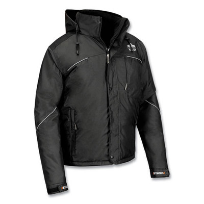 N-ferno 6467 Winter Work Jacket With 300d Polyester Shell, 2x-large, Black N-ferno 6467 Winter Work Jacket With 300d Polyester Shell, 2x-large, Black