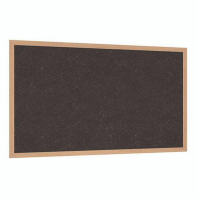 Natural Cork Bulletin Board With Wood Frame, 87.94" X 48.5", Chocolate Surface, Natural Oak Frame Natural Cork Bulletin Board With Wood Frame, 87.94" X 48.5", Chocolate Surface, Natural Oak Frame
