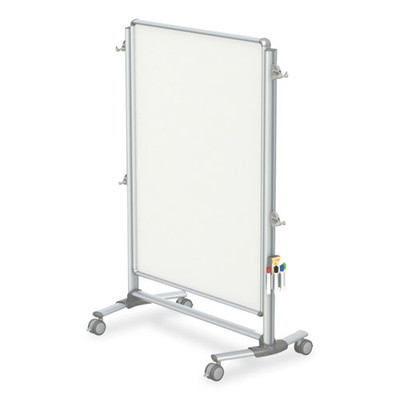 Nexus Partition Whiteboard, 48" X 60", White Surface, Satin Aluminum Frame Nexus Partition Whiteboard, 48" X 60", White Surface, Satin Aluminum Frame