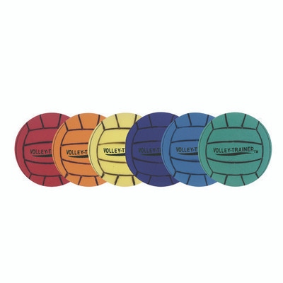 Ultra Foam Volleyball Set, 8" Diameter, Assorted Colors, 6/set