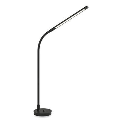 Resi Led Desk Lamp, Gooseneck, 18.5' High, Black Resi Led Desk Lamp, Gooseneck, 18.5' High, Black