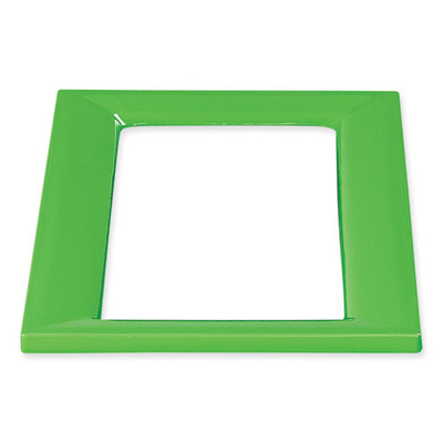 Mixx Recycling Center Lid, 9.87w X 19.87d X 0.82h, Green Mixx Recycling Center Lid, 9.87w X 19.87d X 0.82h, Green