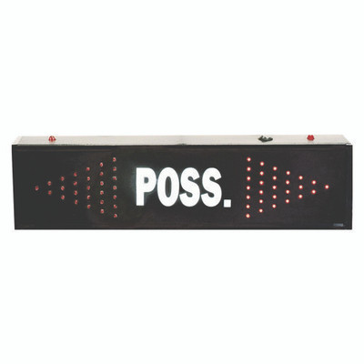 Electronic Possession Arrow, 21" X 3" X 6", Black Face, Red Graphics