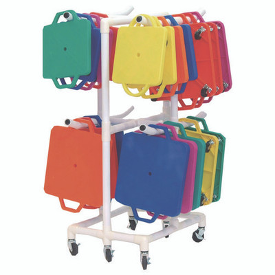 Abs Scooter Storage Cart, Plastic, 176 Lb Capacity, 21 X 27 X 54, White Abs Scooter Storage Cart, Plastic, 176 Lb Capacity, 21 X 27 X 54, White