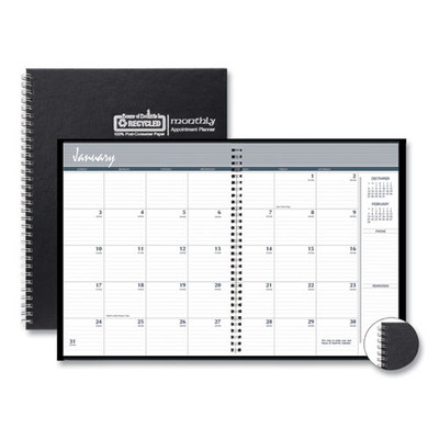 Monthly Hard Cover Planner, 11 X 8.5, Black Cover, 14-month (dec To Jan): 2021 To 2023 Monthly Hard Cover Planner, 11 X 8.5, Black Cover, 14-month (dec To Jan): 2021 To 2023