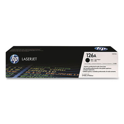 Hp 126a, (ce310a) Black Original Laserjet Toner Cartridge