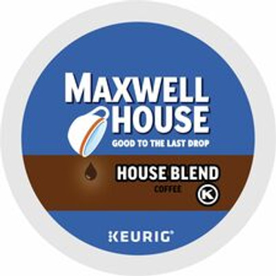 Maxwell House K-Cup House Blend Coffee - Compatible with Keurig Brewer - Medium - K-Cup - House Blend - 24 / Box