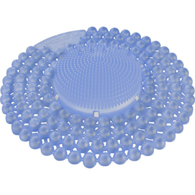 Vectair Systems P-Screen 60 Day Urinal Screen - Lasts upto 60 Days - Anti-bacterial, Recyclable, Splash Resistant - 6 / Carton - Blue