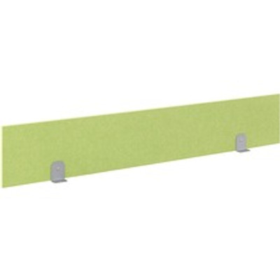 Safco EVEN Workstation Acoustic Panel - 1.3" Width x 72" Height x 10.8" Depth - Polyester Fiber - Lime - 1 Each