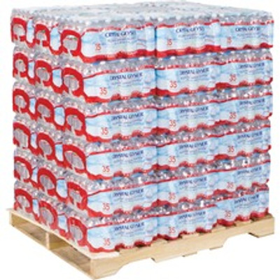 Crystal Geyser Natural Alpine Spring Water - Ready-to-Drink - 16.90 fl oz (500 mL) - Natural - 35/Carton - 1890 / Pallet
