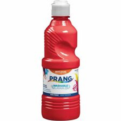 Prang Washable Tempera Paint - 1 Color(s) - Red - 16 fl oz - Washable - 1 Each
