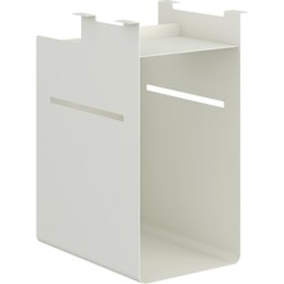 HON Fuse Undermount Cubby - Modern - 10" Width x 15" Depth x 20" Height - Loft, Gray - 1 Each