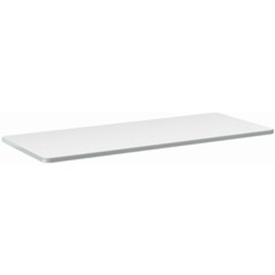 HON Build Series Rectangular Tabletop - Rectangle Top - 25" to 34" Adjustment x 60" Width x 24" Depth - White