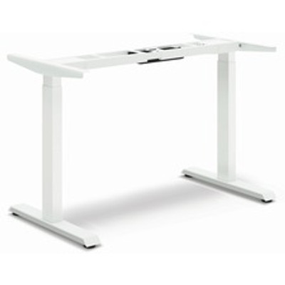 HON Coordinate HHAB2S2L Table Base - Adjustable Height Tier(s) - White