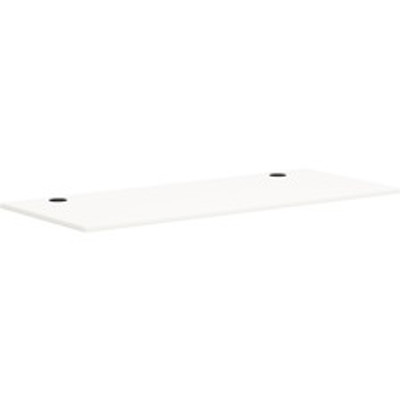 HON Mod HLPLRW7230 Work Surface - x 72" Width x 30" Depth - Finish: Simply White - 1 Each