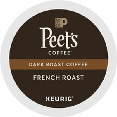 Peet's Coffee&reg; K-Cup French Roast Coffee - Compatible with Keurig Brewer - Dark - K-Cup - 22 / Box