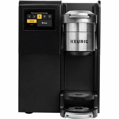 Keurig K-3500&reg; Single-Serve Commercial Coffee Maker with Premium Merchandiser - Programmable - 1400 W - 12 fl oz - 5 Cup(s) - Multi-serve - Black, Silver