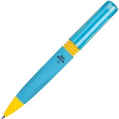 Serve Bold Mechanical Pencil - 1.3 mm Black Lead - Bold Point - Blue Plastic Barrel - 1 Each