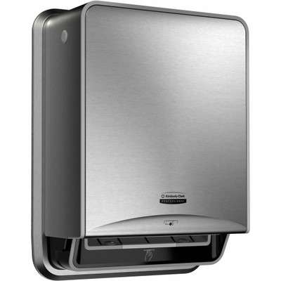 Kimberly-Clark Professional ICON Automatic Roll Towel Recessed Dispenser Housing - For Towel Roll Dispenser - Stainless Steel - 1 Each