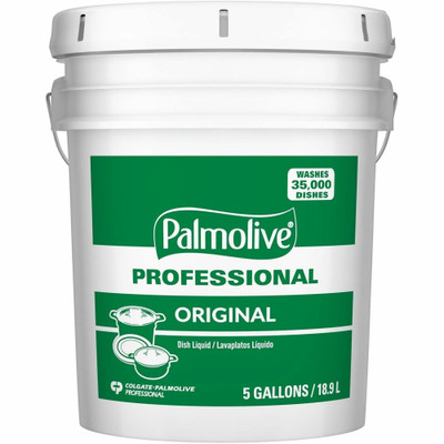 Palmolive Professional Dishwashing Liquid - 640 fl oz (20 quart) - Long Lasting, Phosphate-free, pH Balanced - Green - 1 Each