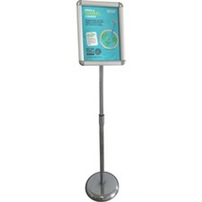 Seco Height-adjustable Menuboard - 17" Width x 11" Height - Rectangular Shape - Adjustable Height - 1 Each