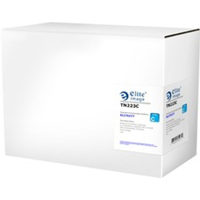 Elite Image Remanufactured Standard Yield Laser Toner Cartridge TN223, TN227 - Cyan - 1 Each - 1300 Pages