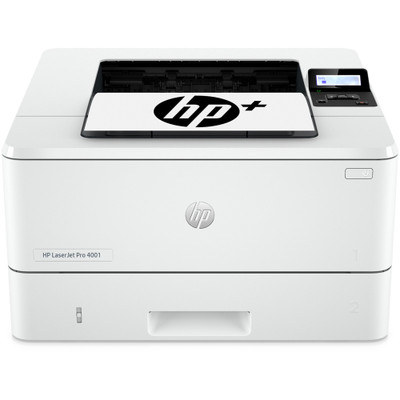 HP LaserJet Pro 4001ne Desktop Wired Laser Printer - Monochrome - 42 ppm Mono - 4800 x 600 dpi Print - Auto/Manual Duplex Print - 350 Sheets Input - Ethernet - 80000 Pages Duty Cycle - Plain Paper Print - Gigabit Ethernet - USB