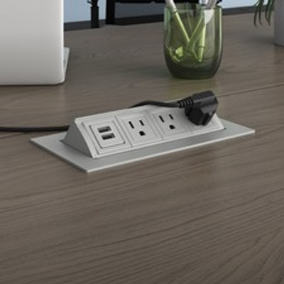 HON Training Table IQ Pop-Up Port Power Harness - Black - 1 Each